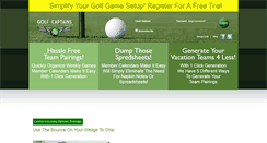 Desktop Screenshot of golfcaptains.com